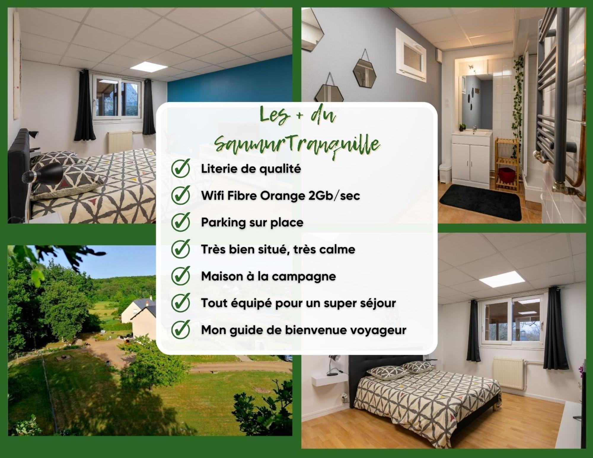 Lesaumurtranquille - Le Poitrineau ภายนอก รูปภาพ
